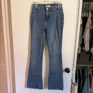 We The Free Blue Flare Jeans